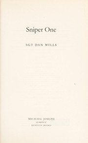 Sniper One cover