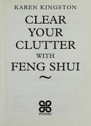 Clear Your Clutter with Feng Shui cover