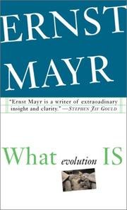 What Evolution Is cover