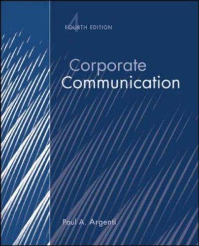 Corporate Communication cover