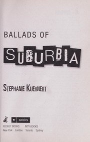 Ballads of Suburbia cover