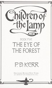 The Eye Of The Forest cover