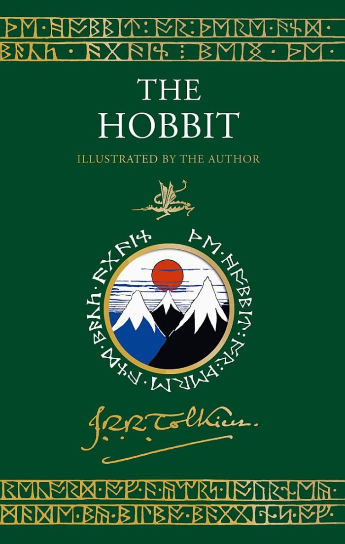 The Hobbit Illustrated by the Author cover