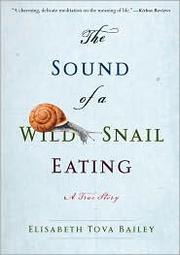 The Sound of a Wild Snail Eating cover