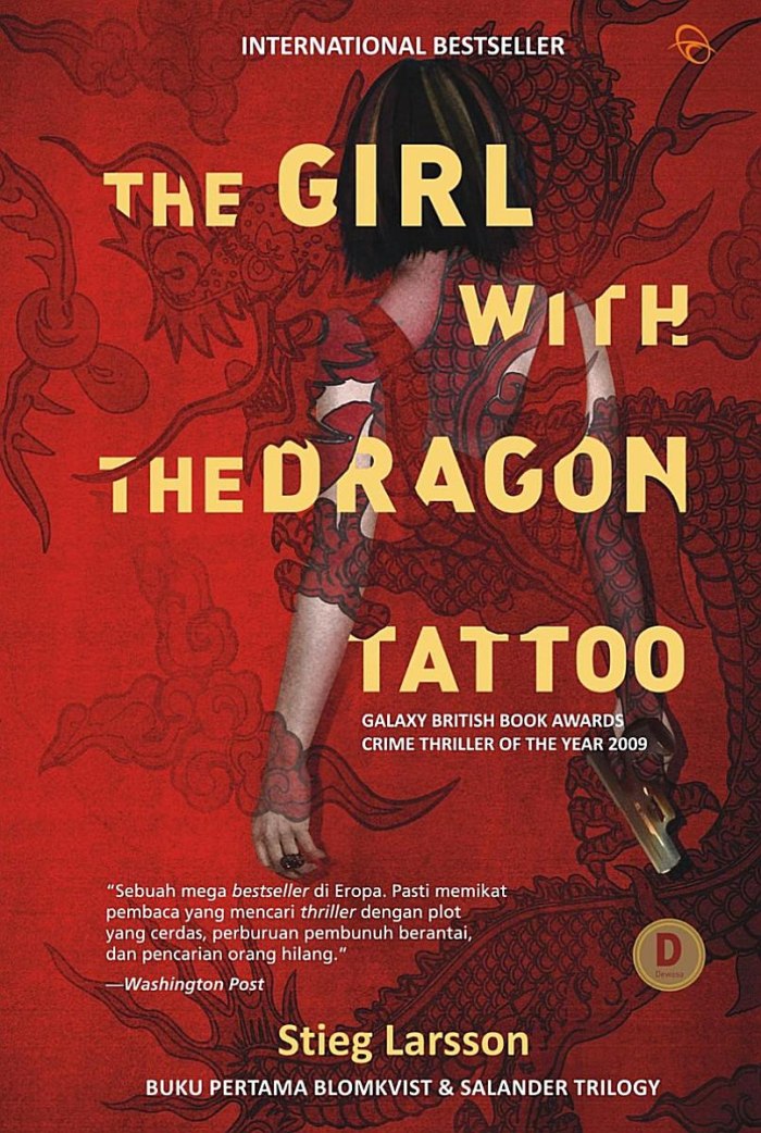 The Girl with Dragon Tattoo cover
