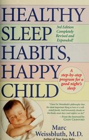 Healthy Sleep Habits, Happy Child cover