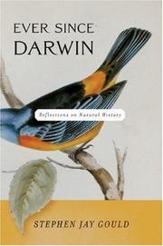 Ever Since Darwin: Reflections in Natural History cover
