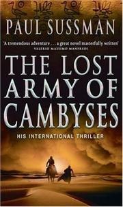 The Lost Army Of Cambyses cover