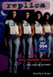 Amy, Number Seven cover