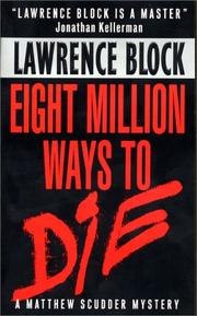 Eight Million Ways to Die cover