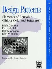 Design Patterns: Elements of Reusable Object-Oriented Software cover