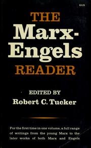 The Marx-Engels Reader cover