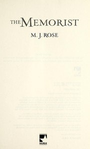 The Memorist cover