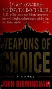 Weapons of Choice cover