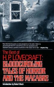 The Best of H.P. Lovecraft: Bloodcurdling Tales of Horror and the Macabre cover