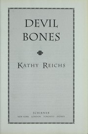 Devil Bones cover