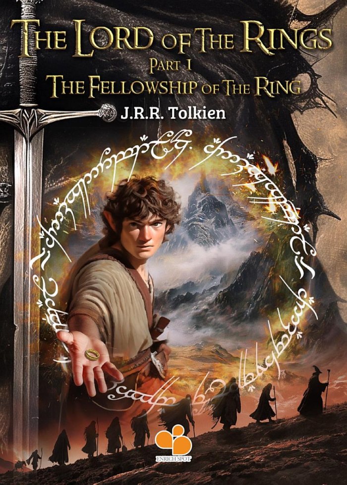 The Lord of the Rings: Part 1 The Fellowship of the Ring cover
