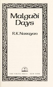 Malgudi Days cover
