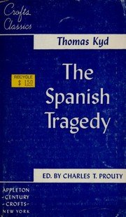 The Spanish Tragedy cover