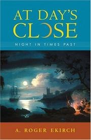 At Day's Close: A History of Nighttime cover