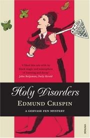Holy Disorders cover