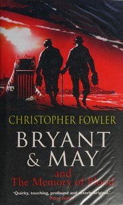 Bryant and May and the Memory of Blood cover