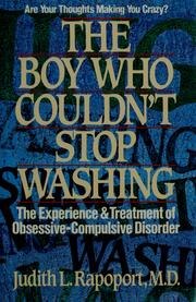 The Boy Who Couldn't Stop Washing cover