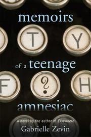 Memoirs of a Teenage Amnesiac cover