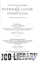 Cases Argued and Decided in the Supreme Court of the United States cover