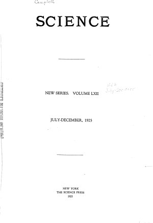 Science cover