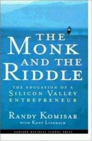 The Monk and the Riddle cover