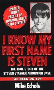 I Know My First Name Is Steven cover