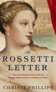 The Rossetti Letter cover