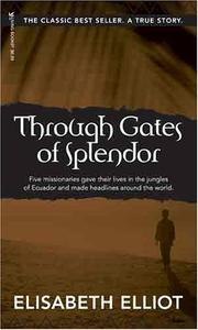 Through Gates of Splendor cover