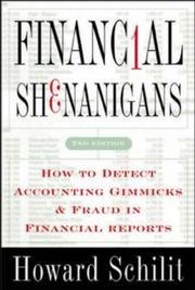 Financial Shenanigans: How to Detect Accounting Gimmicks & Fraud in Financial Reports cover