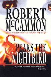 Speaks the Nightbird cover