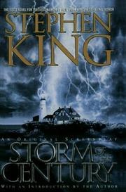 Storm of the Century: An Original Screenplay cover