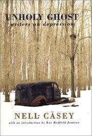 Unholy Ghost: Writers on Depression cover