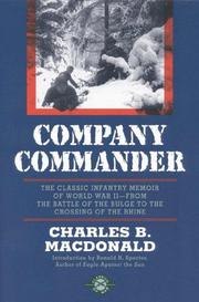 Company Commander cover