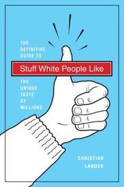 Stuff White People Like cover