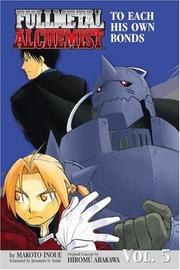 Fullmetal Alchemist: To Each His Own Bonds cover