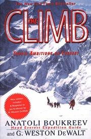 The Climb: Tragic Ambitions on Everest cover