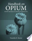 Handbook on Opium cover