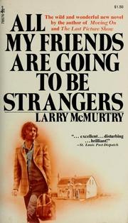 All My Friends Are Going to Be Strangers cover