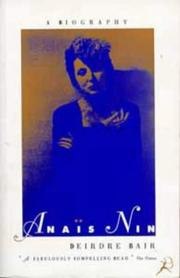 Anaïs Nin: A Biography cover