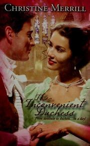 The Inconvenient Duchess cover