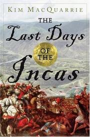 The Last Days of the Incas cover