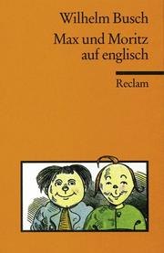 Max und Moritz auf englisch cover