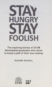 Stay Hungry Stay Foolish cover