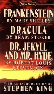 Frankenstein / Dracula / Dr Jekyll And Mr Hyde cover